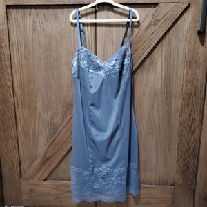 La Perla Mesh Slip with Lace Trim